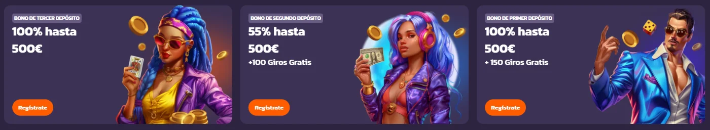 Bono de bienvenida 